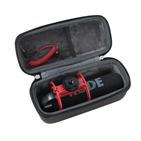 Hermitshell EVA Hard Protective Case Fits Rode VideoMic GO Light Weight On-Camera Micropho - Image 2